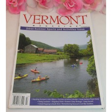 Vermont Magazine 2011 July August Summer Sports Kayaking Kingsbury Farm So. Hero